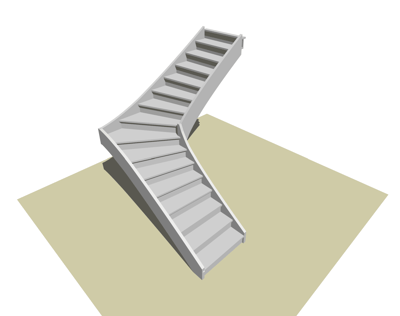 Quarter Turn staircase