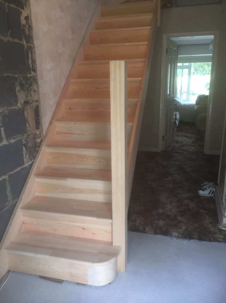 Softwood bespoke staircase – Hertford