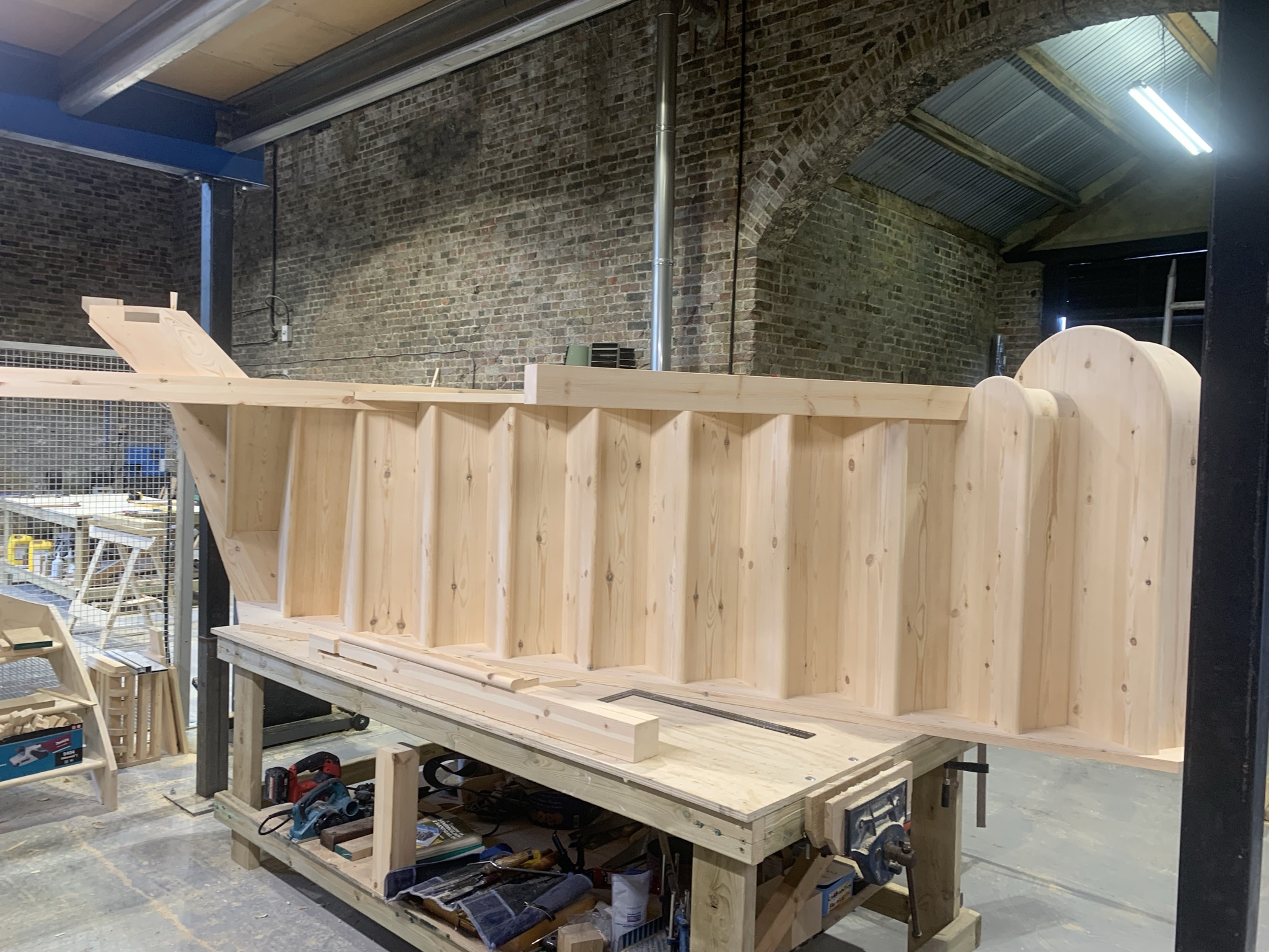 Softwood staircase 3 winder – Hertfordshire