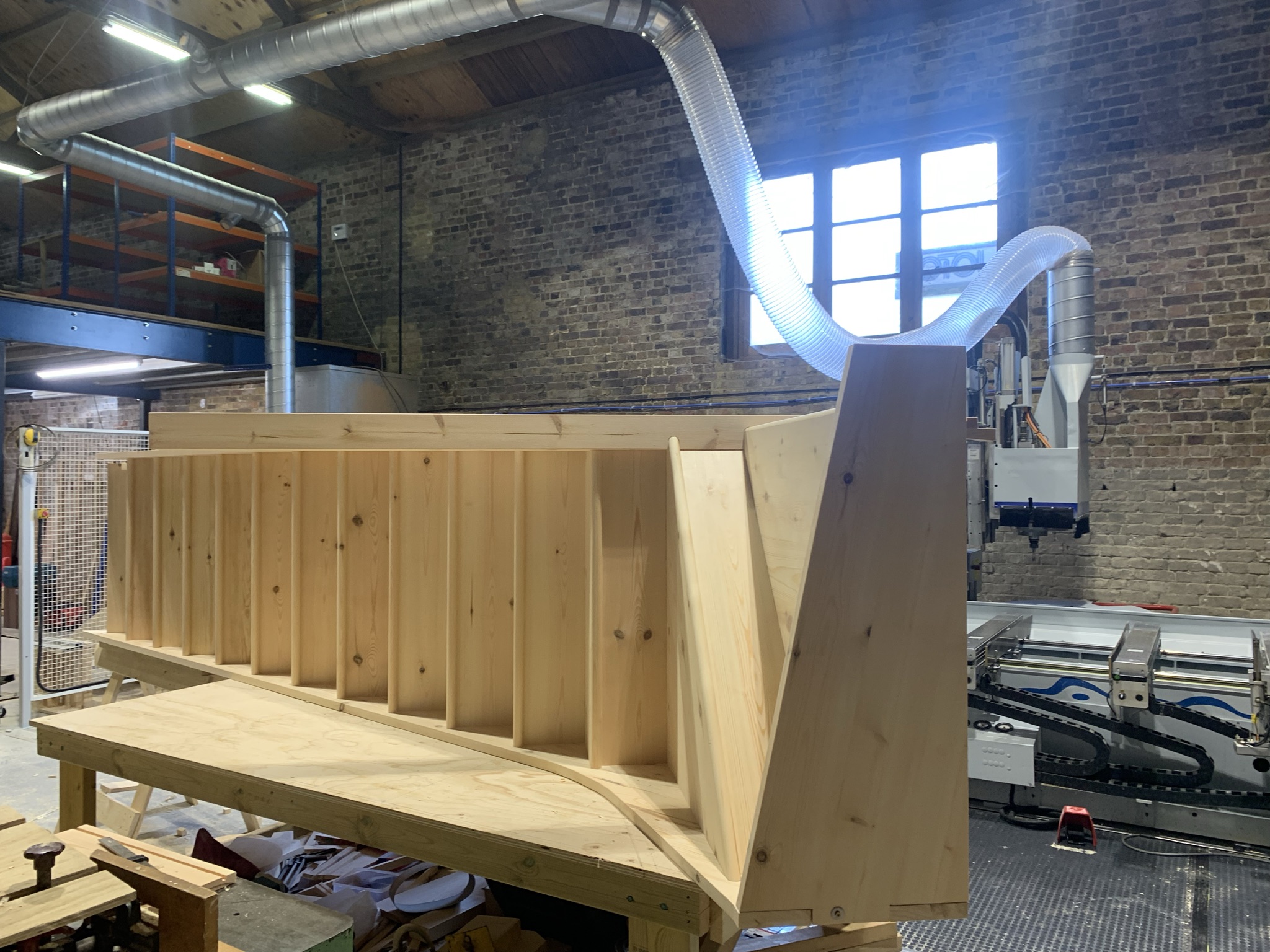 Bespoke softwood staircase – Essex