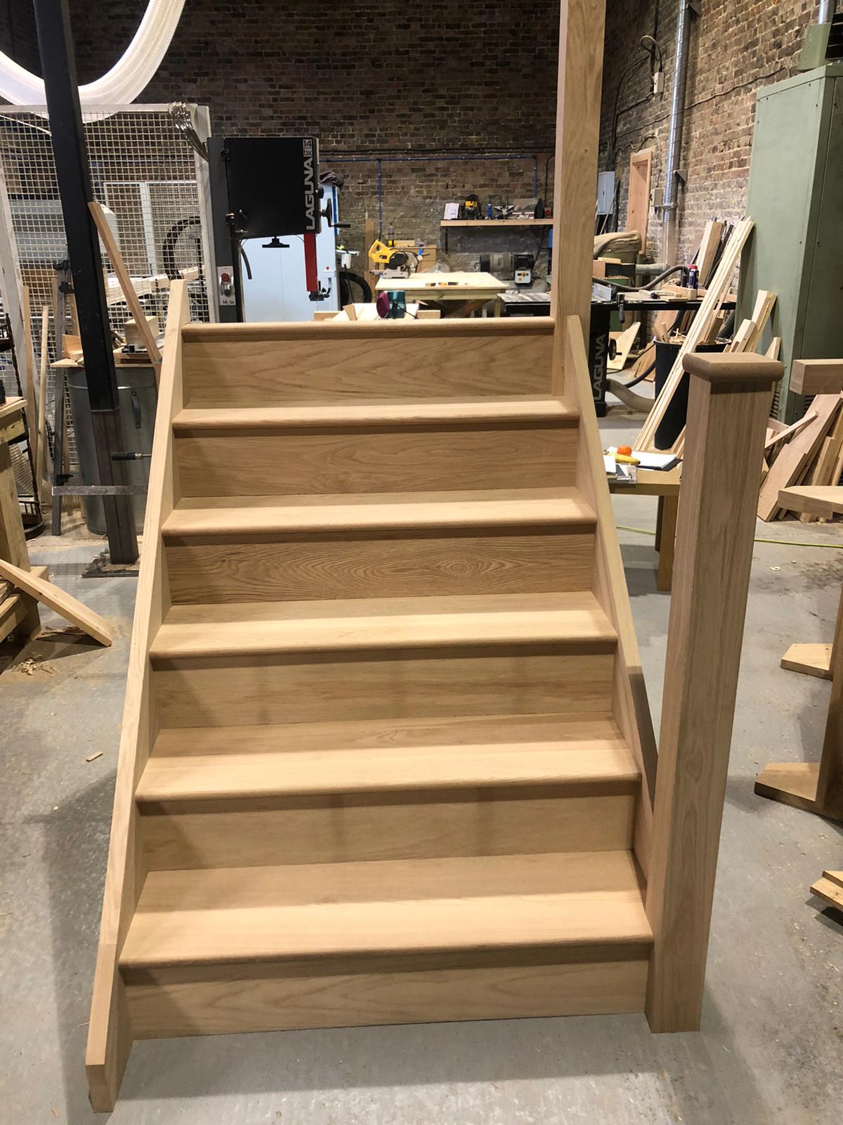 White Oak Staircase – Hertfordshire
