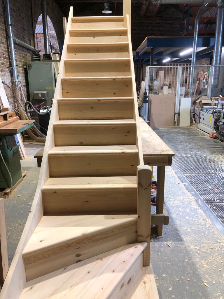 Softwood staircase – Ware