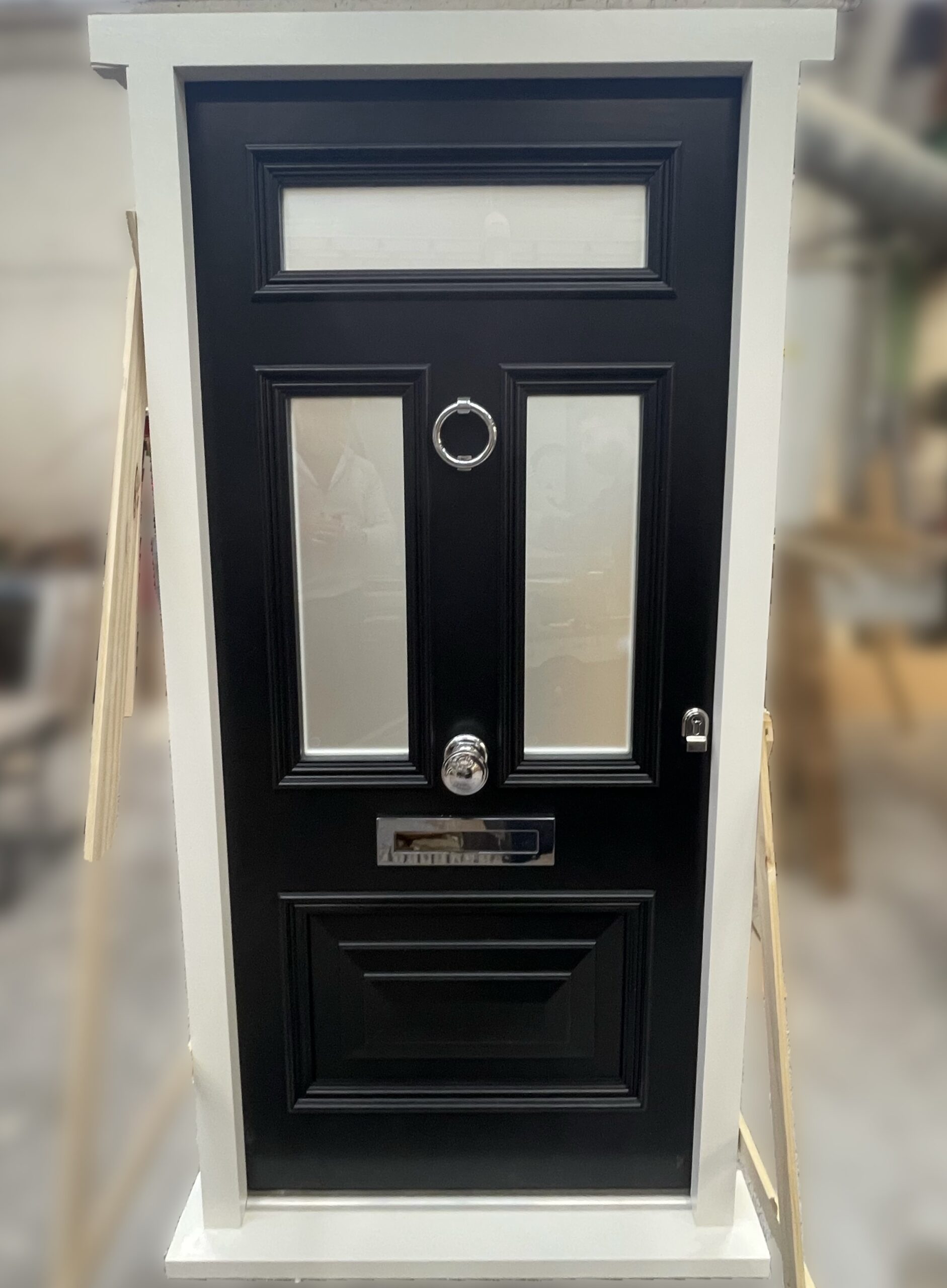 timber front doors